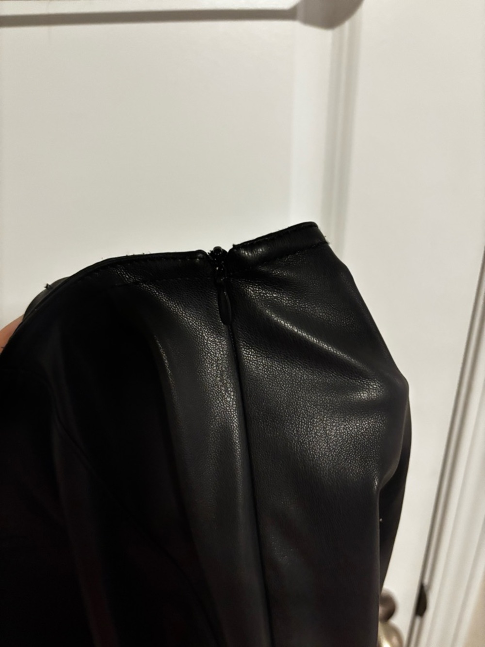 We The Free Black Faux Leather Pants - Picture 3 of 6